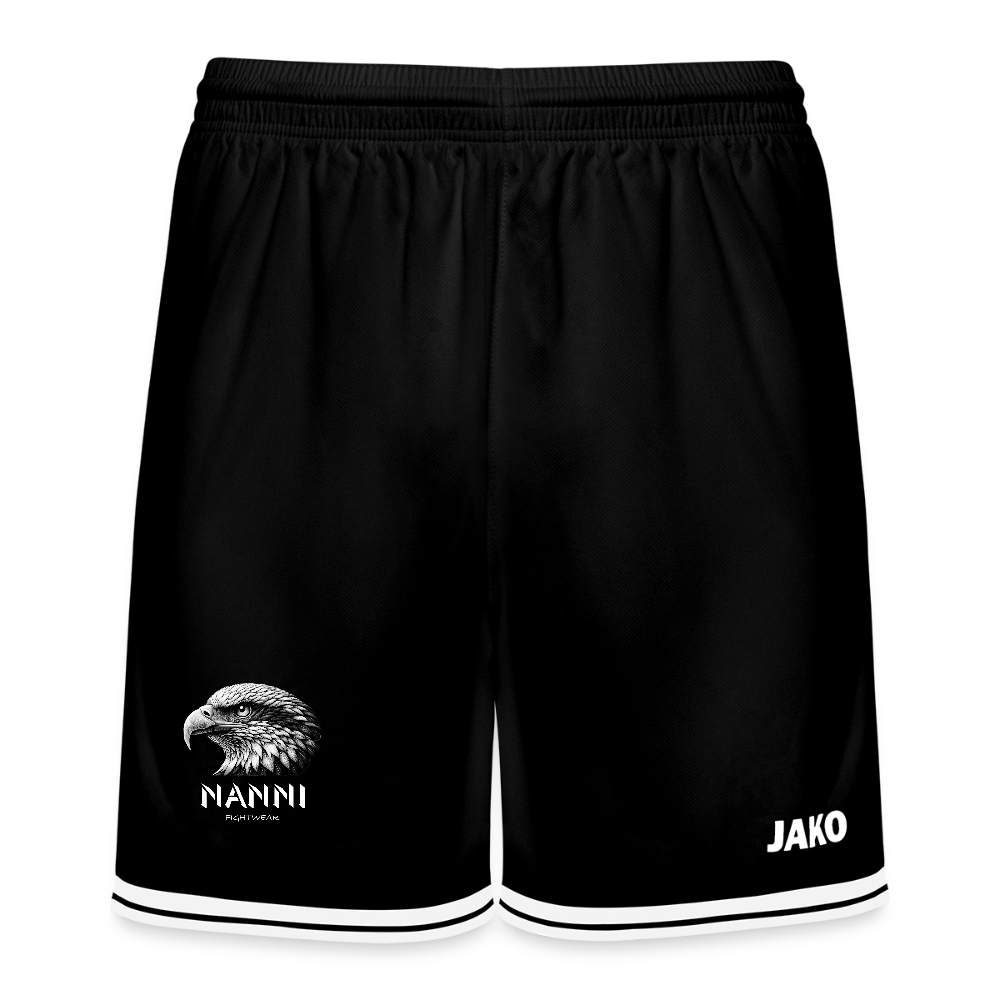 JAKO Basketball Short Center 2.0 - Schwarz/Weiß