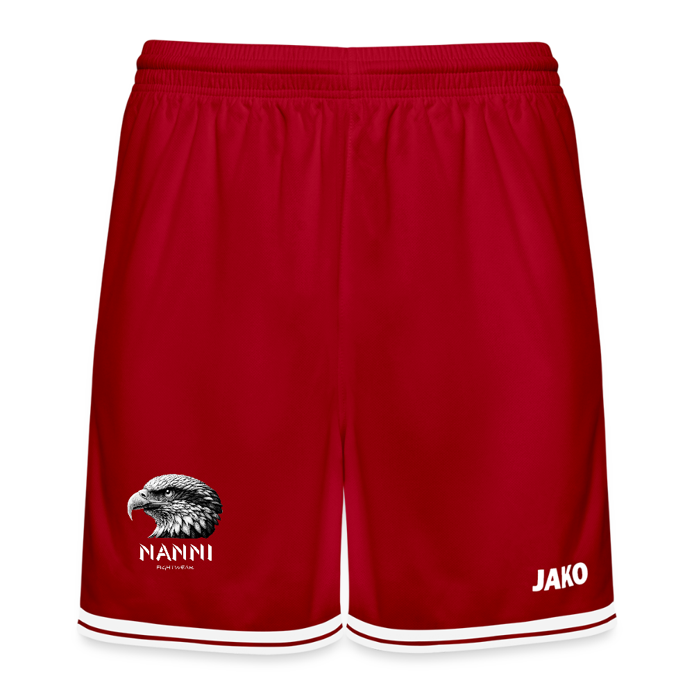 JAKO Basketball Short Center 2.0 - Rot/Weiß